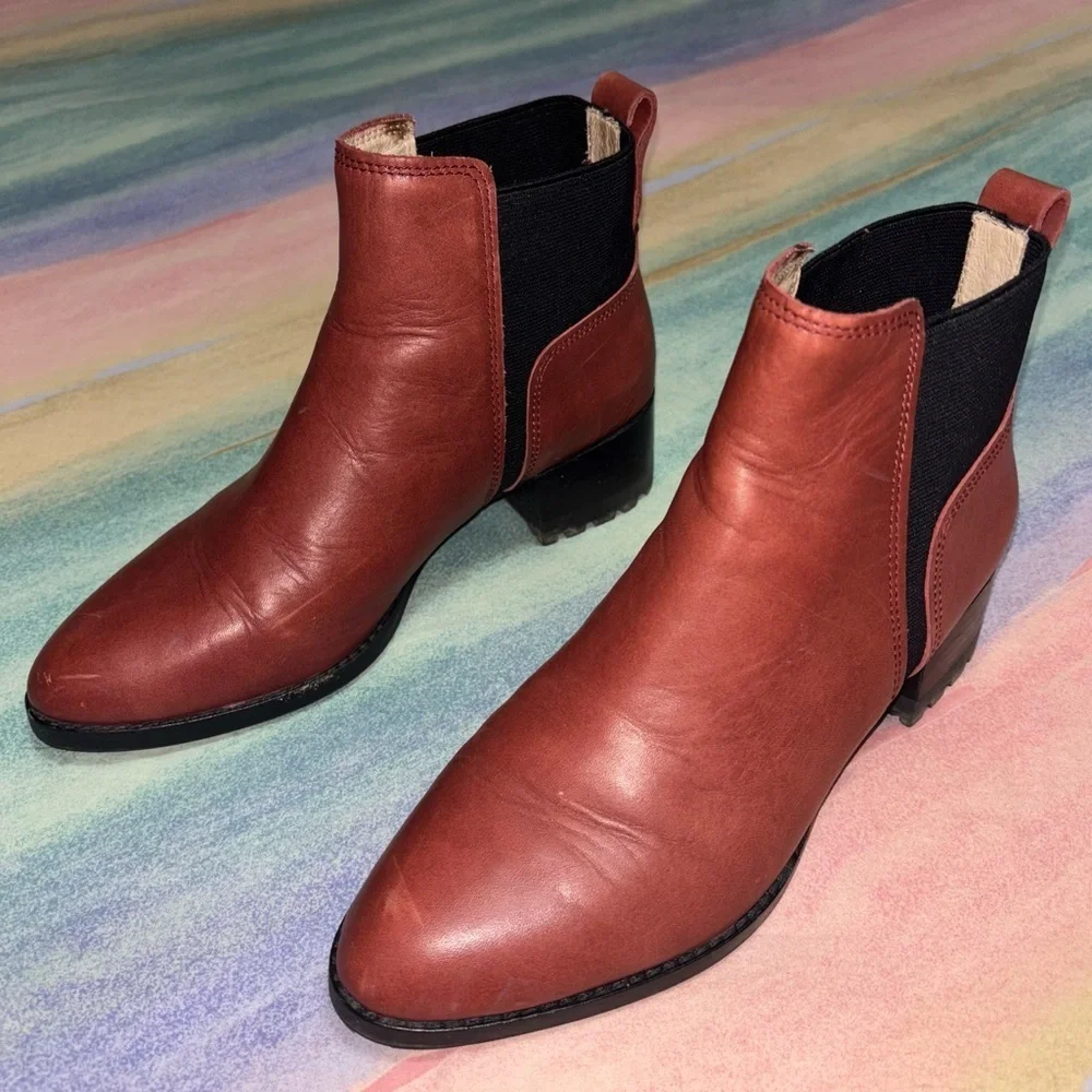 Madewell The Kathleen lugsole boots women’s size 7